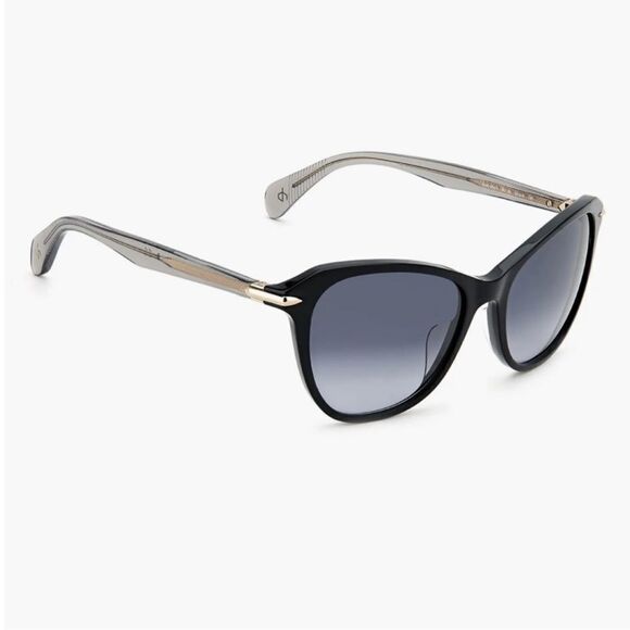rag & bone Black 55mm Cat Eye Sunglasses main image 14